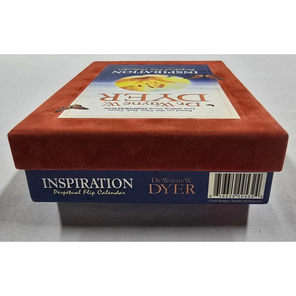 Inspiration Perpetual Flip Calendar by Dr. Wayne W. Dyer - Spiritual Affirmation